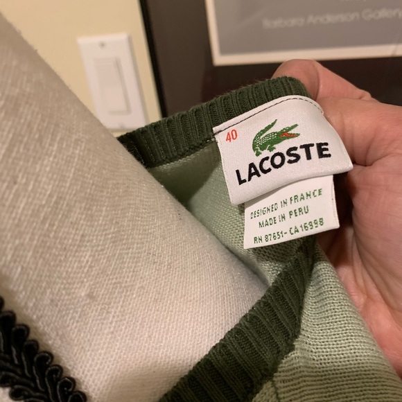 Lacoste Lot long sleeve (2) - Picture 2 of 4